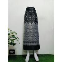 ราคา ผ้าถุงสีดำ ผ้าถุงสีขาวสีดำ ผ้าไหมสีดำ (21062661171)