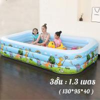 ราคา สระว่ายน้ำใหญ่ สระน้ำเป่าลม สระน้ำเป่าลม สระว่ายน้ำ สระว่ายน้ำเป่าลม สระน้ำเป่าลมเด็ก สระเป่าลม 3ชั้น สระว่ายน้ำเด็ก1 2 1 52 2 6 3เมตร สระใหญ่ มีหลายไซส์ สีกดเลือกไซส์ได้ค่ะ (21314844120)