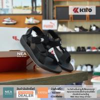 ราคา ลิขสิทธิ์แท้ Kito AI8 Flow Black สีดำ รุ่นโฆษณา ส่งฟรีKerry รองเท้าแตะ รองเท้ารัดส้น ชายหญิง กีโต้ รุ่น เป๊ก ผลิตโชค (1430846436)