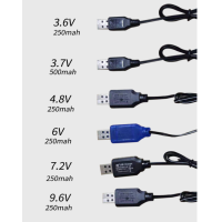 ราคา สายชาร์จ Ni cd แบตเตอรี่รถบังคับ แบตของเล่น อุปกรณ์บังคับ ขนาด 3 6V 4 8V 6V 7 2V 9 6V SM 2P KET 2P (21368091641)