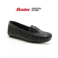 ราคา Bata LADIESCASUAL MOCCASINE รองเท้าลำลองส้นแบน แบบสวม ปิดส้น สีดำ รหัส 5516905 สีเบจ รหัส 5518905 Ladiescasual (7085524641)