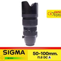 ราคา Sigma 50 100mm f 1 8 DC HSM มีตำหนิขอบเลนส์บุบ pre owned YC (21419324170)