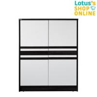 ราคา ส่งฟรี LOTUSS โลตัส ตู้รองเท้า ขนาด 79X35 5X100 ซม รุ่น TFB 02 สีโอ้ค ขาว (21304369442)