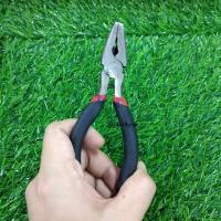 ราคา คีมปากจิ้งจก ขนาด 4 5 นิ้ว คีมเหล็ก คีม คีมปากแบน BE051 (9894724417)