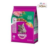 ราคา Whiskas วิสกัส อาหารเม็ด แมวโต รสปลาทูน่า 3 กก (21405097439)