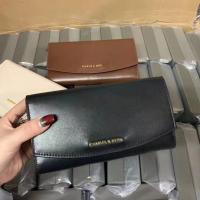 ราคา Ready Stock CNK Front Flap Long Wallet charles and keithˉFashion Long Purse CK6 10680947 3 (17059096442)