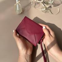 ราคา THE LETTRE กระเป๋าสตางค์ กระเป๋าใส่บัตร สีแดง Cherry red (21432948514)