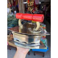 ราคา เตารีดทองเหลืองโบราณ ใช้งานได้จริง ตะขอแบบสับ ใส่ถ่านดำ ถ่ายไม้ (21384438678)