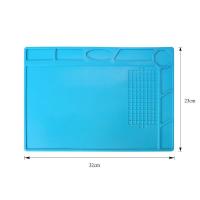 ราคา ฉนวนกันความร้อนซิลิโคนเสื่อเหล็กผสม500 แผ่นซ่อมทนความร้อนพร้อมเครื่องมืองานแม่เหล็กแผ่นซ่อมโทรศัพท์คอมพิวเตอร์แท่นโต๊ะการบำรุงรักษาอุปกรณ์เชื่อมสายไฟ (21429980050)