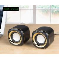 ราคา EZEEY Mini Computer Speakers Stereo USB Wired Powered for PC Laptops Smartphone Multimedia Speaker (20920980318)