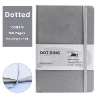ราคา Bujo Planenr สมุด A5ลายจุด80แผ่นกระดาษสมุดกระดาษสีขาวงาช้าง100แผ่น (20978746943)