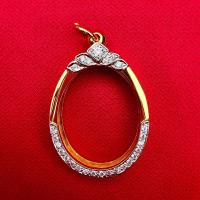 ราคา กรอบพระทรงไข่ฝังเพชร (19872192662)