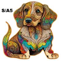 ราคา 3D Cute Cat Wooden Puzzle Personalized Sitting Dog Puzzle Childrens Intellectual Wooden Puzzle Education Childrens Toy Gift (20612223998)