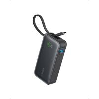 ราคา Anker Nano Power Bank 10000mAh Portable Charger with Built in USB C Cable PD 30W Max Output with 1 USB C 1 USB A Compatible for iPhone 15 15 Plus 15 Pro 15 Pro Max MacBook Galaxy iPad (21334591624)