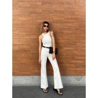 ราคา CANDYJEANS รุ่น Bowky White ทรงขาม้าสีขาว กางเกงยีนส์ขายาว กางเกงยีนส์ผู้หญิง ยีนส์สีขาว เอวสูง เนื้อผ้ายืดหยุ่น ผ้าไม่ย้วยไม่หดตัว แมทช์ง่าย สวมใส่สบาย สินค้าคุณภาพ พร้อมส่ง (21363659928)