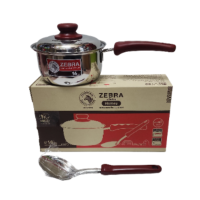 ราคา Zebra หม้อด้าม รุ่น Homey 16ซม แถมทัพพีเล็กโฟกัส ตราหัวม้าลาย (20597739608)