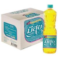 ราคา น้ำมันปาล์ม ตรา มีสุข Meesook ปริมาตสุทธิ 1 ลิตร ยกลัง 12 ขวด (7941317168)