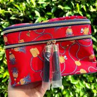 ราคา กระเป๋าเครื่องสำอางค์ 2 ชั้น Double Layer Scarlet Makeup Bag (19339081275)