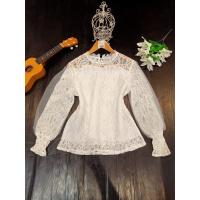 ราคา เสื้อ เสื้อลูกไม้ เสื้อทำงาน เสื้อผู้หญิง เสื้อสีขาว เสื้อแขนยาว อกฟรีไซด์ 32 37 นิ้ว ยาว23นิ้ว สีขาวสีเดียว มีซับใน พร้อมส่งจากไทย (15220540718)