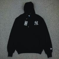 ราคา เสื้อแจ็กเก็ตกันหนาว มีฮู้ด ลาย HITAM Mlb NEW YORK YANKEES สีดํา นําเข้า (19947578614)