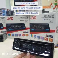 ราคา เครื่องเสียงติดรถยนต์ JVC KD T952BT ไม่มีรีโมท CD MP3 USB AUX Bluetooth ปรับสีหน้าจอแบบ Multicolor (20476755497)