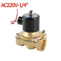 ราคา โซลินอยด์วาล์ว วาล์ว โซลินอยด์วาล์วทองเหลือง 1 2 นิ้ว 220VAC แบบปกติปิด จ่ายไฟเปิด NC (20465402597)