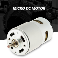 ราคา มอเตอร์แปรง DC ขนาดเล็ก775 12V 7000RPM ความเร็วสูงสำหรับอุปกรณ์ไฟฟ้า (21352272172)
