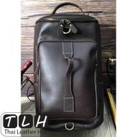ราคา ขายส่ง หนังวัวแท้ กระเป๋าเป้เดินทาง หนังนูบัค รุ่น TLH 402 สีน้ำตาล กระเป๋าหนังแท้ รับประกันหนังวัวแท้100 จัดส่งภายใน1วัน (19509490856)