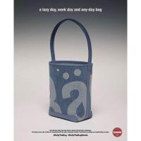 ราคา พร้อมส่ง ของแท้ 100 กระเป๋า Rally The Bag สี Denim กระเป๋าทรง Bucket by Rallymovement (21405042437)