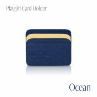 ราคา Playgirl Card Holder Ocean สีน้ำเงิน (21249777748)