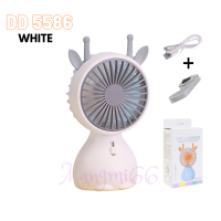 ราคา พัดลมพกพาUSB พัดลมมือถือมีไฟLED แบบไร้สาย mini fan ขนาดเล็ก มี4สี น่ารัก แถมฟรี เชือกคล้อง (21308467547)