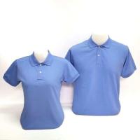 ราคา เสื้อโปโล คอปก สีฟ้า คราม เนื้อผ้า มี 2 แบบให้เลือก (10835137677)