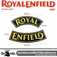 ราคา อาร์มติดเสื้อ Royal Enfield Embroidery Patch ขนาดใหญ่ เหมาะสำหรับเสื้อแจ็คเก๊ตขับมอร์เตอร์ไซด์ รุ่น P7Aa52 0746 (21259625057)