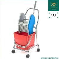 ราคา NTS ถังบีบม็อบ ถังปั่นและซักไม้ม็อบ ถังบีบผ้าม็อบ ม็อบถูพื้น ขนาด30ลิตร NTS1 MT 30L (7485554116)