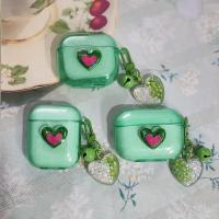 ราคา คริสตัลน่ารักสีชมพูเป็นประกายเหมาะสำหรับ Airpods 1 2 Airpods 3 Airpods Pro airpods Pro2บลูทูธเคสป้องกันหูฟัง1ชิ้น (21125157311)