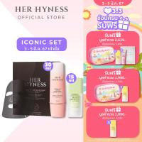 ราคา ICONIC SET 2 HER HYNESS INSTANT GLOW BLACK MASK 7 SHEETS HYA WATER SUNSCREEN 30 ML BIO PEPTIDE ADVANCED YOUTH GLOW SERUM 15 ML (21414757992)