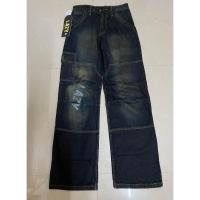 ราคา Lazy กางเกงยีนส์ขาต่อสนิมสกินเรืองแสงของแท้ แถมป้ายห้อย (21428018405)