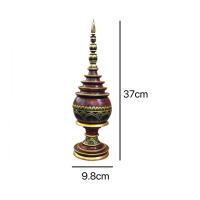 ราคา อูป ผอบไม้ สีแดงเก่าโบราณ ผอบไม้แกะสลัก ผอบทรงสูง ลวดลายสไตล์ล้านนา ใช้ตกแต่งบ้าน โรงแรม รีสอร์ท วัดอื่นๆ งานละเอียดฝีมือปราณีต (21445580211)