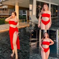 ราคา ชุดว่ายน้ำคนอ้วน ชุดว่ายน้ำสาวอวบ ชุดว่ายน้ำไซต์ใหญ่ L XLได้ทั้งชุด big size พร้อมส่งในไทย (21383430007)