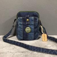 ราคา No 190 กระเป๋ายีนส์ สะพายข้าง Girlish Bag รุ่น กระดุมสปอร์ต BY AEIOU ลิขสิทธิ์แท้ (17468413780)