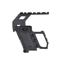 ราคา Saatfo ยุทธวิธี Carbine สำหรับ Gl ock Pis tol Quick Reload โหลดอุปกรณ์ G 17 18 23 Full Sco pe Hu nting G un อุปกรณ์เสริม (13042743548)