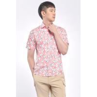 ราคา ESP เสื้อเชิ้ตฮาวายลายผลไม้ ผู้ชาย สีชมพู Graphic Fruit Print Hawaiian Shirt 03795 (21430242616)