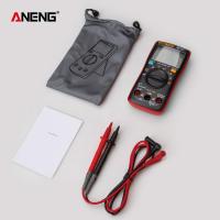 ราคา Aneng ตัวเก็บประจุ AN8008มัลติมิเตอร์แบบดิจิทัล AN8009ขนาดเล็ก RM 409b ฟิวส์คู่ช่วงกลางอัตโนมัติ eléctricotrue RMS ทรานซิสเตอร์ตัวเก็บประจุ (21341825695)