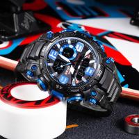ราคา SMAEL นาฬิกาดิจิตอลนาฬิกาควอตซ์ชายกีฬาอิเล็กทรอนิกส์กันน้ำแบบ Dual Time นาฬิกาผู้ชายทหารทหารกันกระแทกนาฬิกาปลุก (21358418903)