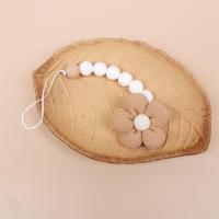 ราคา ห่วงโซ่ซิลิโคนทารกลายดอกไม้สำหรับลูกปัดจุกนมปลอมสำหรับทารกแรกเกิดคลิปจุกนมหลอกที่วางจุกนมปลอมฟรี BPA (21341826891)