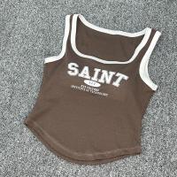 ราคา เสื้อกั๊กขนาดเล็ก เสื้อครอปวินเทจ เสื้อกล้ามเสื้อครอปท็อป เสื้อกั๊กสั้นเซ็กซี่ แฟชั่นฤดูร้อน (21308433740)