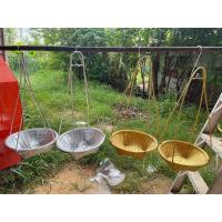 ราคา หาบเหรียญโปรยทาน12นิ้ว หาบเงินหาบทอง ครบชุดพร้อมไม้หาบ (21444920585)