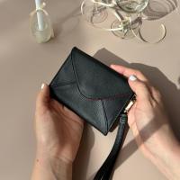 ราคา THE LETTRE กระเป๋าสตางค์ กระเป๋าใส่บัตร สีดำ Black (21415807064)