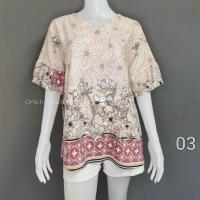 ราคา เสื้อผ้าไหมอิตาลี เสื้ออก 42 44 นิ้ว เสื้อผู้หญิง เสื้อแขนตุ๊กตา เสื้อคอวี เสื้อสาวอวบ เสื้อแขนพอง (21288525722)