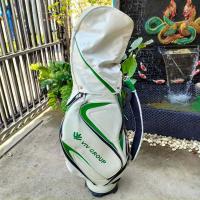 ราคา ถุงกอล์ฟ VIV GROUP หนังเเก้วมือสอง ขนาดกำลังดี ใส่จองได้เยอะ ปากถุงดีไซน์สวย ใช้งานดีมาก ไม้กอล์ฟพรีเมี่ยมมือสอง By NakaraLuxurious (21402734524)